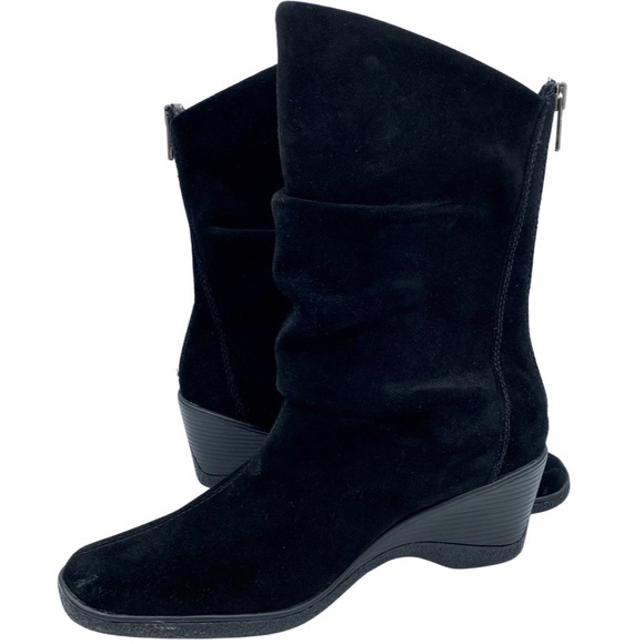 💗Nine West 2.5” Wedge Heel Ankle Boot, Shaft Height is 10” - Picture 3 of 8